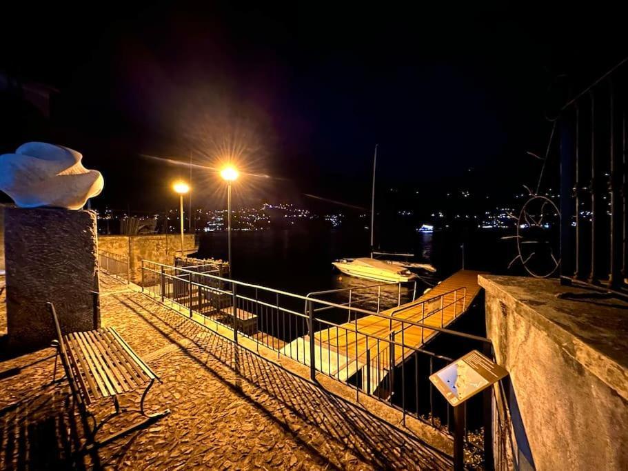 לאליו Romantic Home Stone With Amazing View Lake Of Como And Oleandra מראה חיצוני תמונה