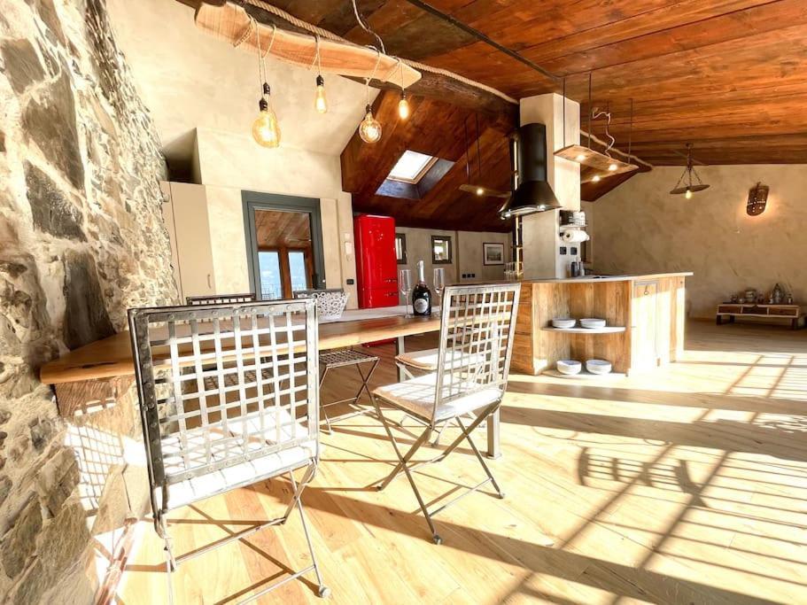 לאליו Romantic Home Stone With Amazing View Lake Of Como And Oleandra מראה חיצוני תמונה