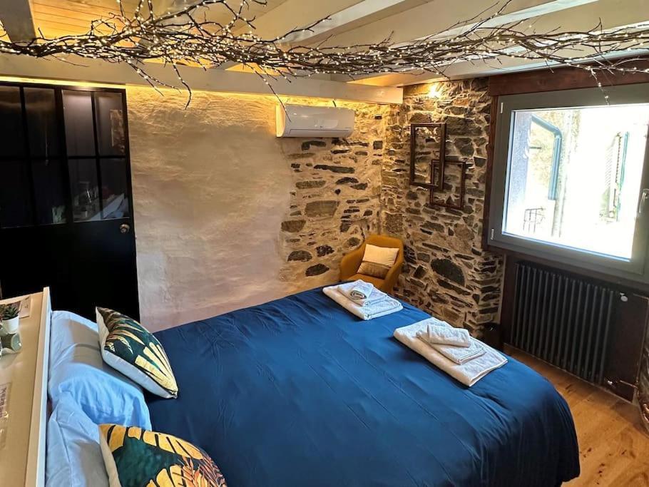 לאליו Romantic Home Stone With Amazing View Lake Of Como And Oleandra מראה חיצוני תמונה