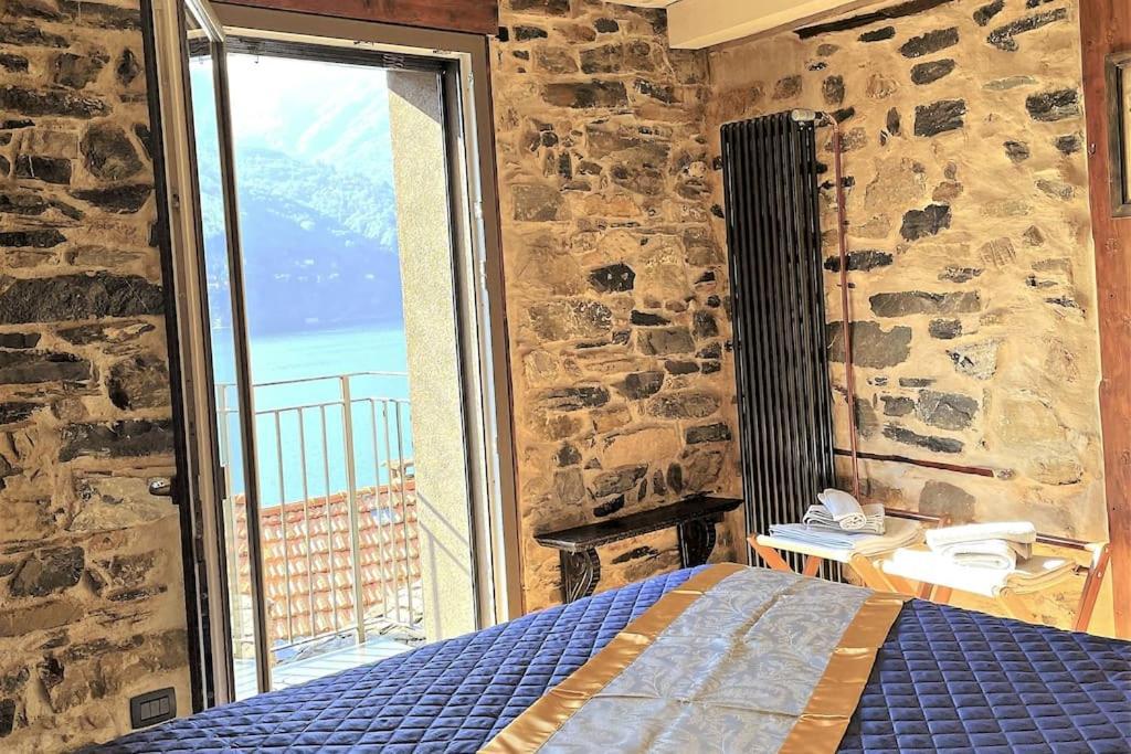 לאליו Romantic Home Stone With Amazing View Lake Of Como And Oleandra מראה חיצוני תמונה