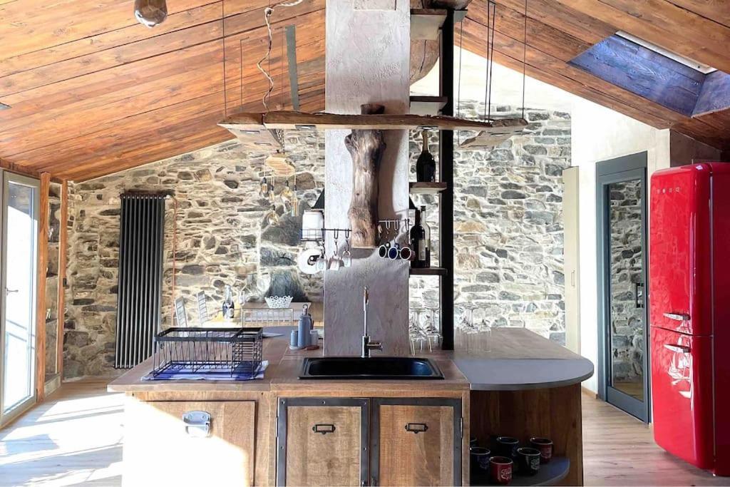 לאליו Romantic Home Stone With Amazing View Lake Of Como And Oleandra מראה חיצוני תמונה