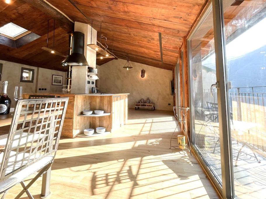 לאליו Romantic Home Stone With Amazing View Lake Of Como And Oleandra מראה חיצוני תמונה